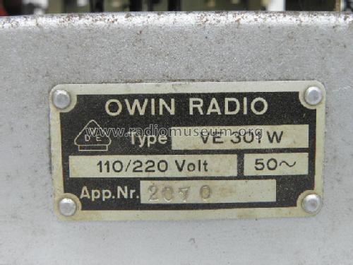 Volksempfänger VE301W; Owin; Hannover (ID = 1481839) Radio