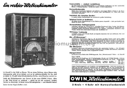 Weltenbummler L63W; Owin; Hannover (ID = 2405613) Radio