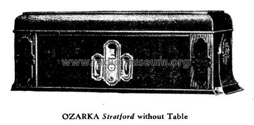 Stratford Model 89 AC; Ozarka Inc.; Chicago (ID = 2088919) Radio