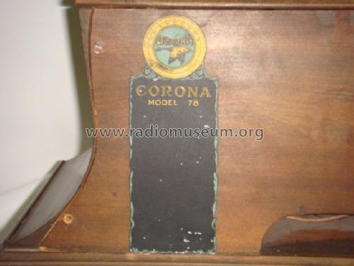 Corona Model 78 DC; Ozarka Inc.; Chicago (ID = 994450) Radio