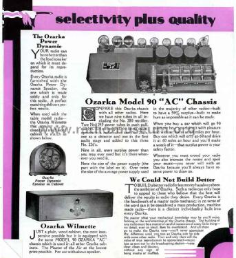 Power Dynamic Speaker ; Ozarka Inc.; Chicago (ID = 920355) Parleur