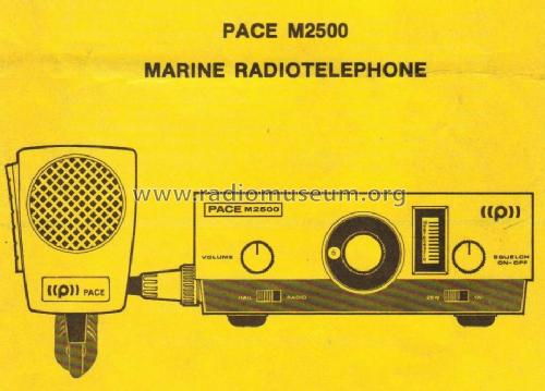 Marine Radiotelephone M2500; Pace Communications; (ID = 791963) Commercial TRX