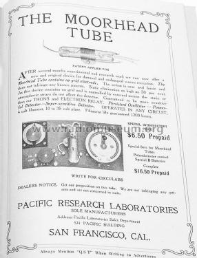 Tube Control Panel ; Pacific Research (ID = 2773911) mod-pre26