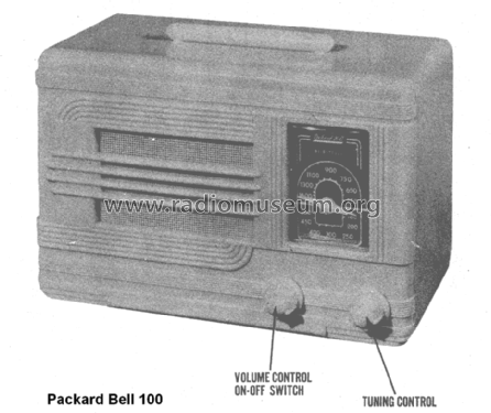 100 ; Packard Bell Co.; (ID = 1463453) Radio