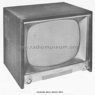 21ST1 Ch= 88S1; Packard Bell Co.; (ID = 2131613) Televisore