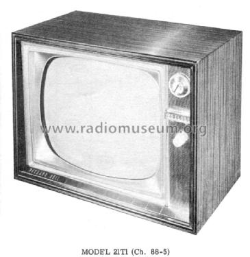 21T1 Ch= 88-5; Packard Bell Co.; (ID = 924293) Télévision