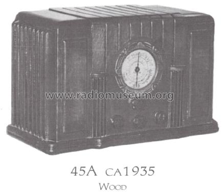 45M ; Packard Bell Co.; (ID = 1525611) Radio