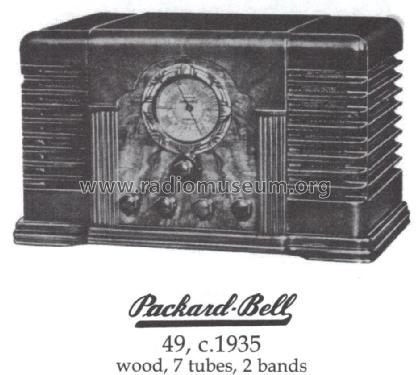 47 ; Packard Bell Co.; (ID = 1455484) Radio