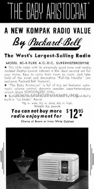 5C The Baby Aristocrat ; Packard Bell Co.; (ID = 1661036) Radio