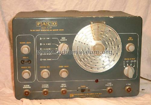 Sweep Generator G32; PACO Electronics Co. (ID = 117726) Equipment