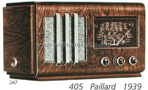 405; Paillard AG; St. (ID = 2147) Radio