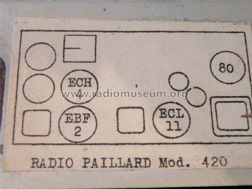 420; Paillard AG; St. (ID = 2148354) Radio