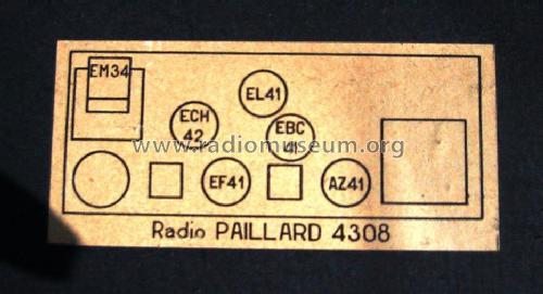 4308E; Paillard AG; St. (ID = 24304) Radio