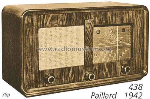 438; Paillard AG; St. (ID = 2160) Radio