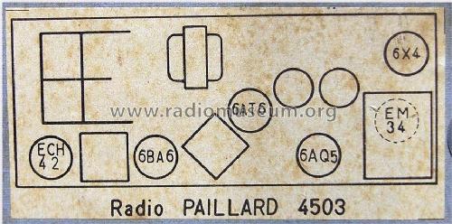 4503; Paillard AG; St. (ID = 287594) Radio