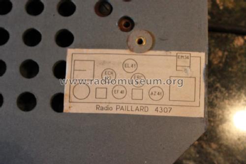 523-4307B; Paillard AG; St. (ID = 2102004) Radio