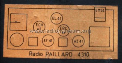4310; Paillard AG; St. (ID = 24309) Radio