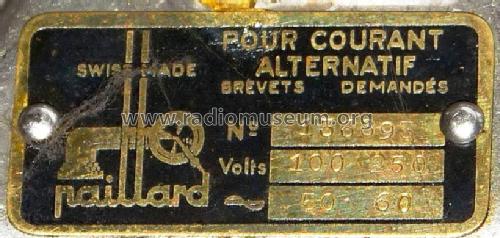 Elektro - Grammophon ; Paillard AG; St. (ID = 1735706) Enrég.-R