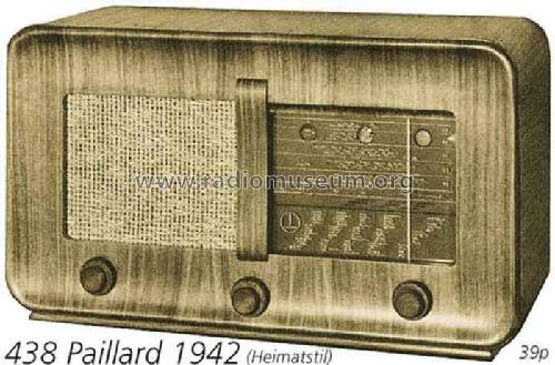 Heimatstil 438; Paillard AG; St. (ID = 2161) Radio