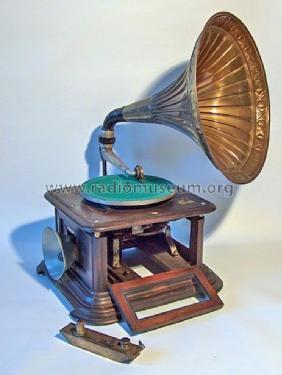 Maestrophone - Heißluft-Trichtergrammophon 205 Stirlingmotor; Paillard AG; St. (ID = 1822659) TalkingM