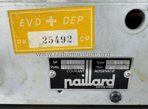 418; Paillard AG; St. (ID = 3132683) Radio