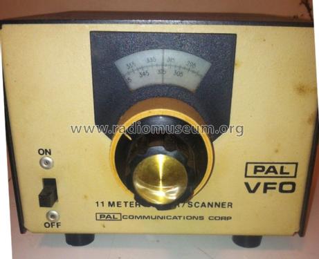 VFO 11 Meter Slider / Scanner E; PAL Communications (ID = 1713003) Citizen