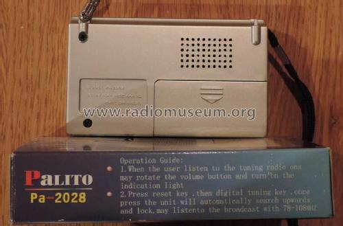Pa-2028; Palito Electronic (ID = 1594944) Radio
