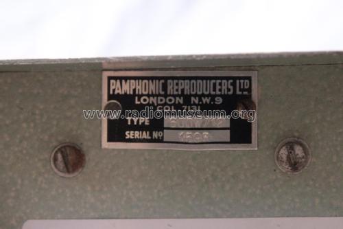 Amplifier Type 600W 600/12; Pamphonic (ID = 2017042) Ampl/Mixer