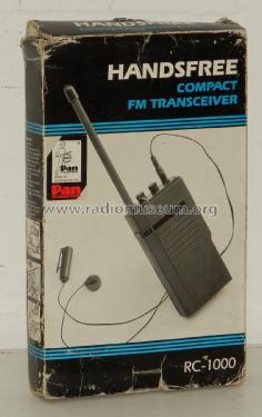 Compact FM Transceiver RC-1000; Pan International (ID = 2270244) Commercial TRX