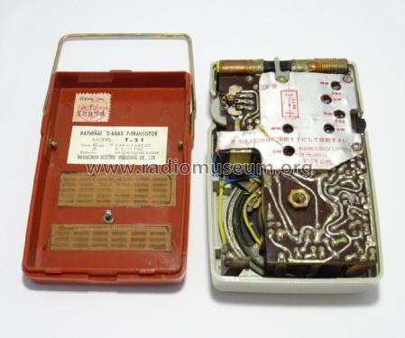 2 Band 7 Transistor T-21; Panasonic, (ID = 2625465) Radio