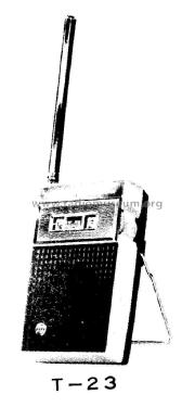 2 Band 7 Transistor T-23; Panasonic, (ID = 1723590) Radio