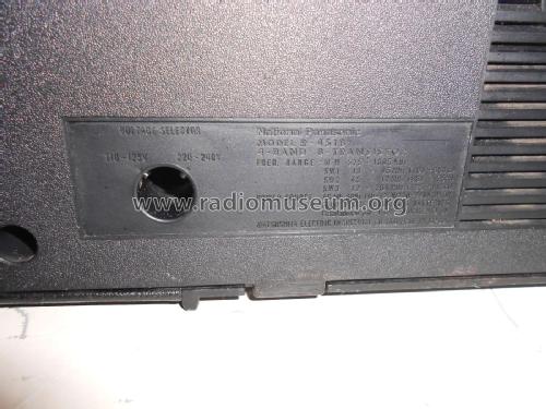 National Panasonic 4 Band 8 Transistor R-451B; Panasonic, (ID = 2315870) Radio