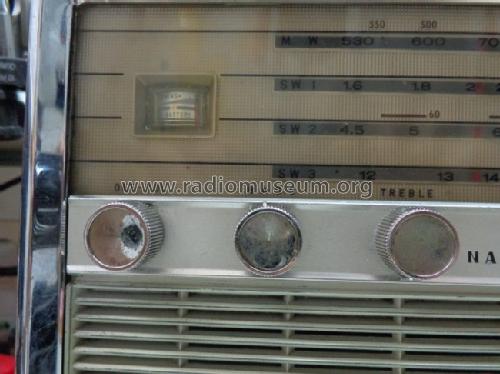 National Panasonic World-Wide 4-Band 9-Transistor T-100D; Panasonic, (ID = 1717816) Radio