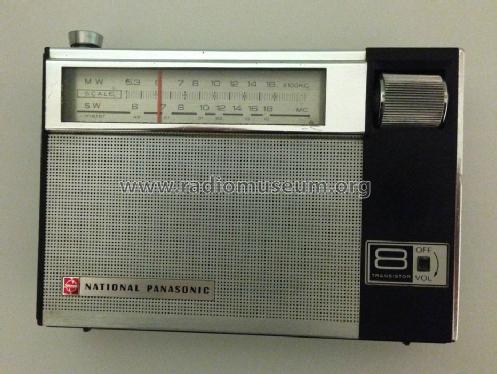 National Panasonic 8 Transistor R-225J; Panasonic, (ID = 1655079) Radio