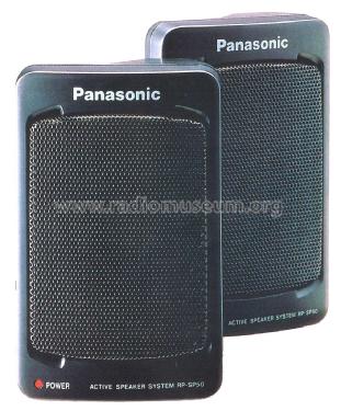 Active Speaker System RP-SP50; Panasonic, (ID = 2003113) Speaker-P