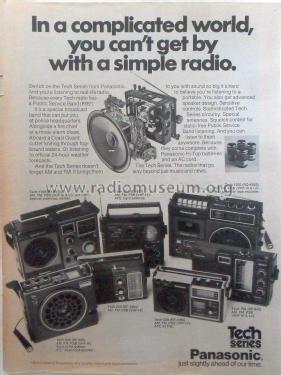 AM/FM/PSB 3-Band RF-1080; Panasonic, (ID = 2030451) Radio