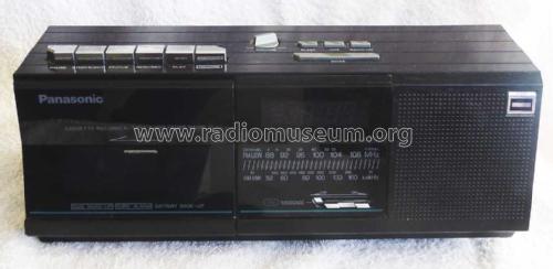 Milieuvriendelijk Bedreven draagbaar FM/AM Clock Radio Cassette Recorder RC-X80 Radio Panasonic,