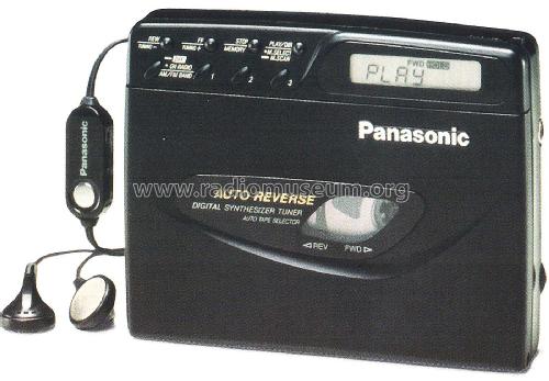 Cassette Player RQ-V460; Panasonic, (ID = 1999689) Radio