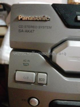 Panasonic CD Stereo System SA-AK47; Panasonic, (ID = 2561175) Radio