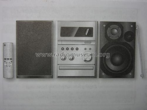 CD Stereo System SC-PMX3; Panasonic, (ID = 2325857) Radio