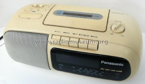 Clock Radio Cassette Player RC-X160; Panasonic, (ID = 2850379) Radio