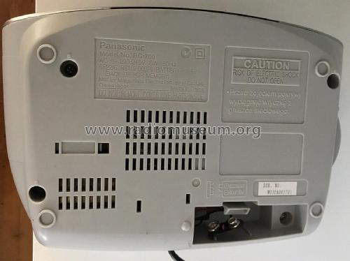 Clock Radio RC-700; Panasonic, (ID = 2908694) Radio