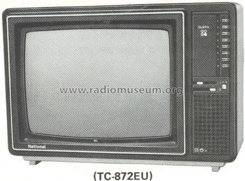 Color Television TC-872EU Ch= PBX-M4; Panasonic, (ID = 1977300) Television