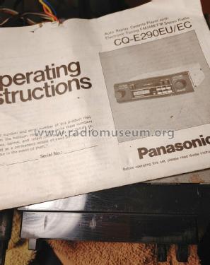 CQ-E290EU/EC; Panasonic, (ID = 2832910) Car Radio
