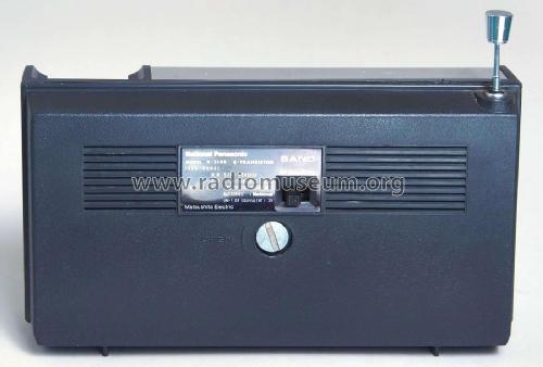 Deluxe MW-SW 2-Band 8-Transistor R-214R; Panasonic, (ID = 3138006) Radio