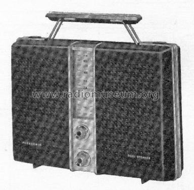 Dual Speaker Tuned RF Stage R-1837; Panasonic, (ID = 1628463) Radio