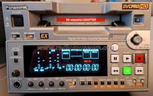 DVCPRO HD-LP Digital Video Recorder AJ-HD1400; Panasonic, (ID = 3121944) Reg-Riprod
