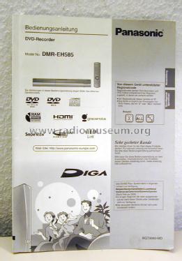 DVD-Recorder DMR-EH585; Panasonic, (ID = 1551891) R-Player