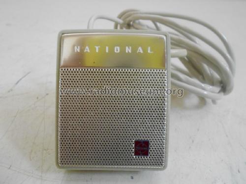 National Dynamic Mic WM-2002N; Panasonic, (ID = 2349570) Microphone/PU