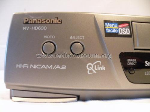 Panasonic Enregistreur VHS NV-HD630F; Panasonic, (ID = 2547509) Sonido-V